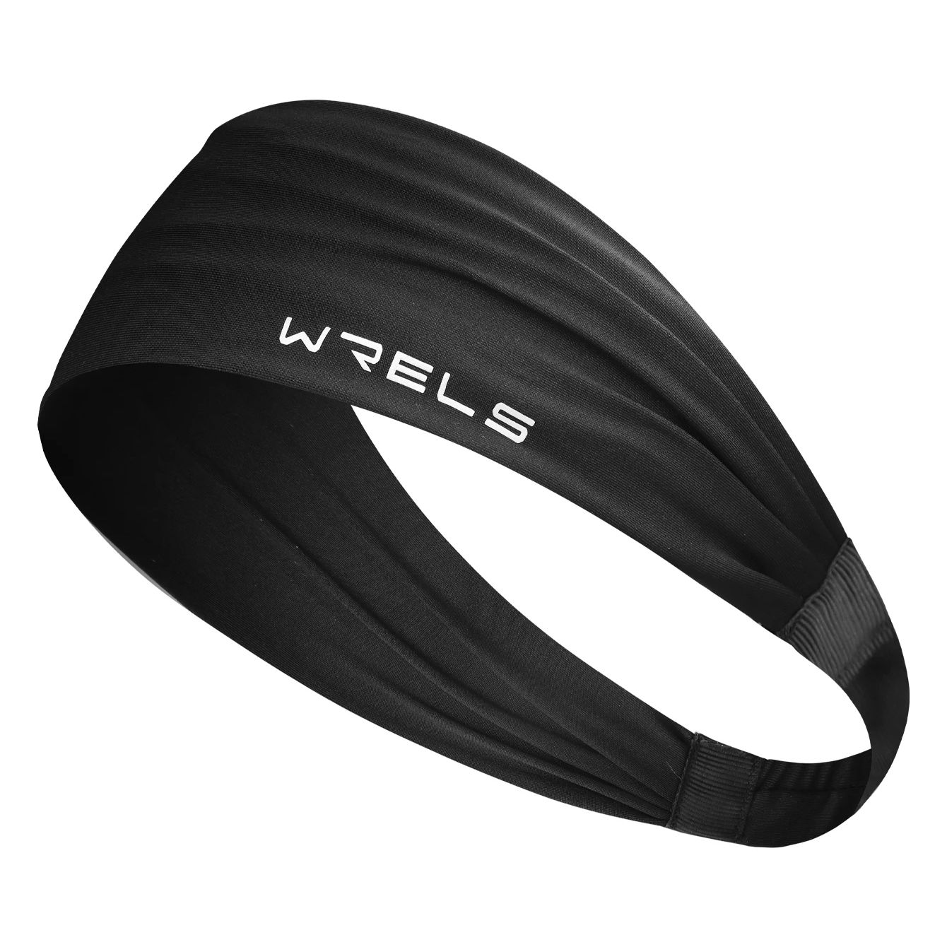 

WRELS Sports Headband Breathable Elastic Gym Fitness Hairband Quick-Drying Running Yoga Lightweight Stretch Women Men Sweatband