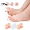 Corrective Gear for Foot Deformity 2 Rings Toe Separators, Soft Spacers Corrector, Big Elastic Aligner Home And Outdoor Distributor Corrector
