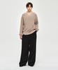 ZIOSONGZIO Distressed V-Neck Knit Beige Zi2Kt213Be