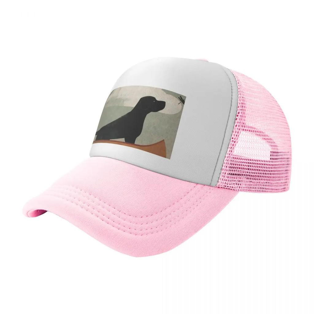 Black Dog Canoe Baseball Cap Streetwear Dad Hat Gentleman Hat Unique Hats Unisex Hats Women's