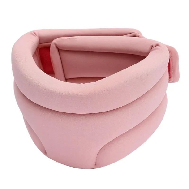 

Sleeping Soft Foam Cervicorrect Neck Brace Pressure Relief Cervical Pain Vertebra Protection Neck Spine Brace Travel Nap Health рожевий