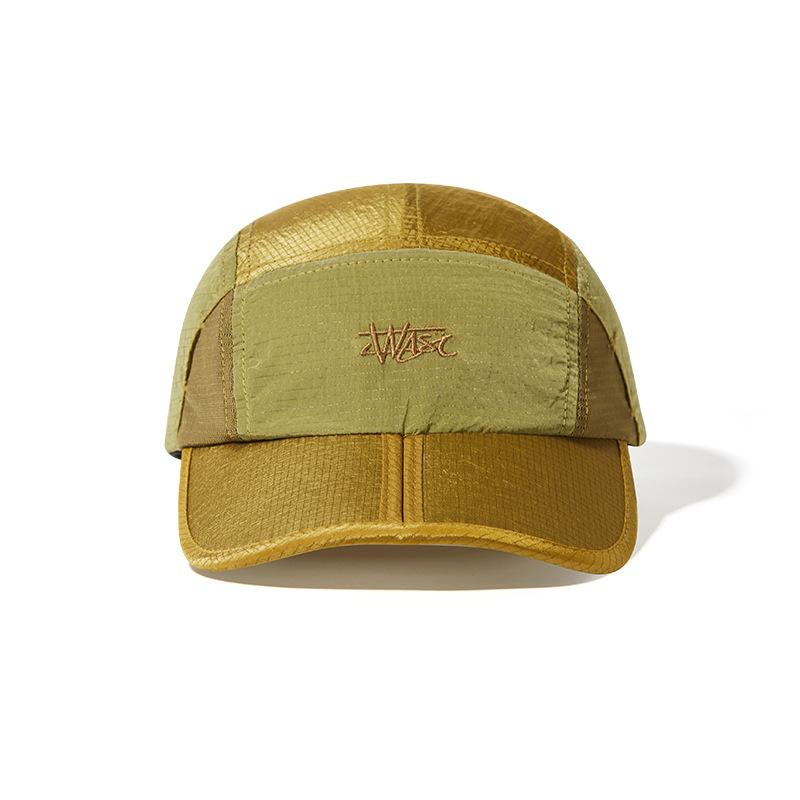 Baseball cap Foldable brim Outdoor quick-drying visor Mesh sun hat Sports cap Parent-child peaked cap Tide