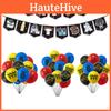 Decor Party Themed Balloons Happy Birthday Banner Topper Cake