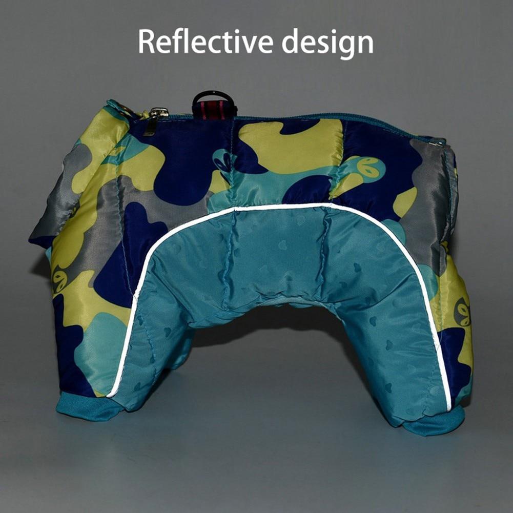 Zimní oblečení pro psy Super teplá bunda Silnější bavlněný kabát Nepromokavý Oblečení pro domácí mazlíčky pro francouzského buldočka pro malé psy