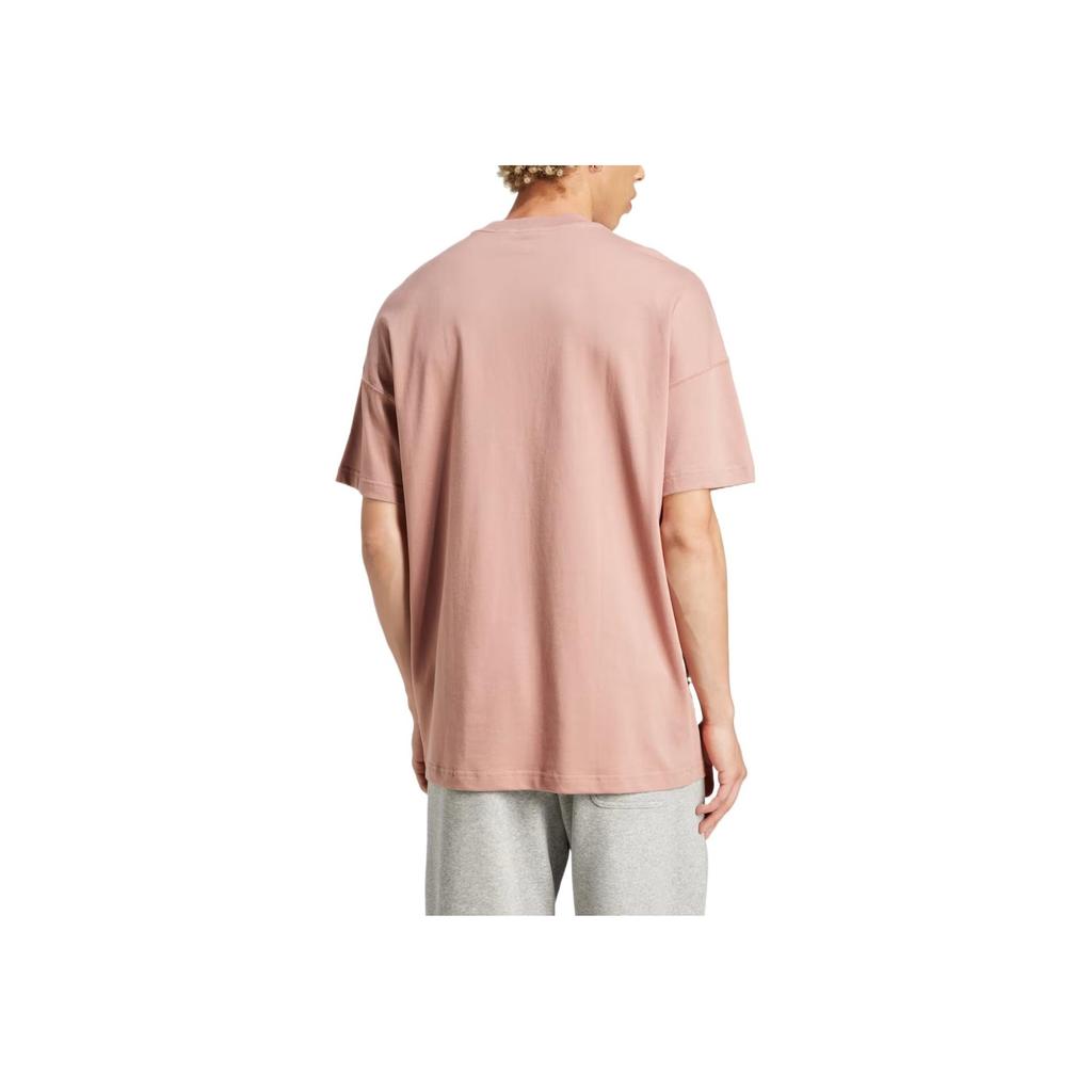 adidas Ganzjahres-Grafik-T-Shirt Herren Tops Rosa JJ3659