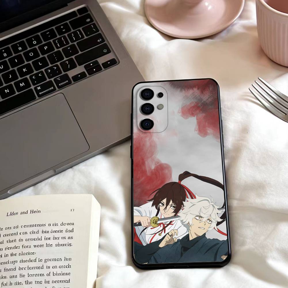 HOT H-Hell's Anime Paradise Phone Case For Samsung S25,24,23,22,30,21,10,9,Ultra,Plus,Lite,FE,4,5 G Soft Black Case
