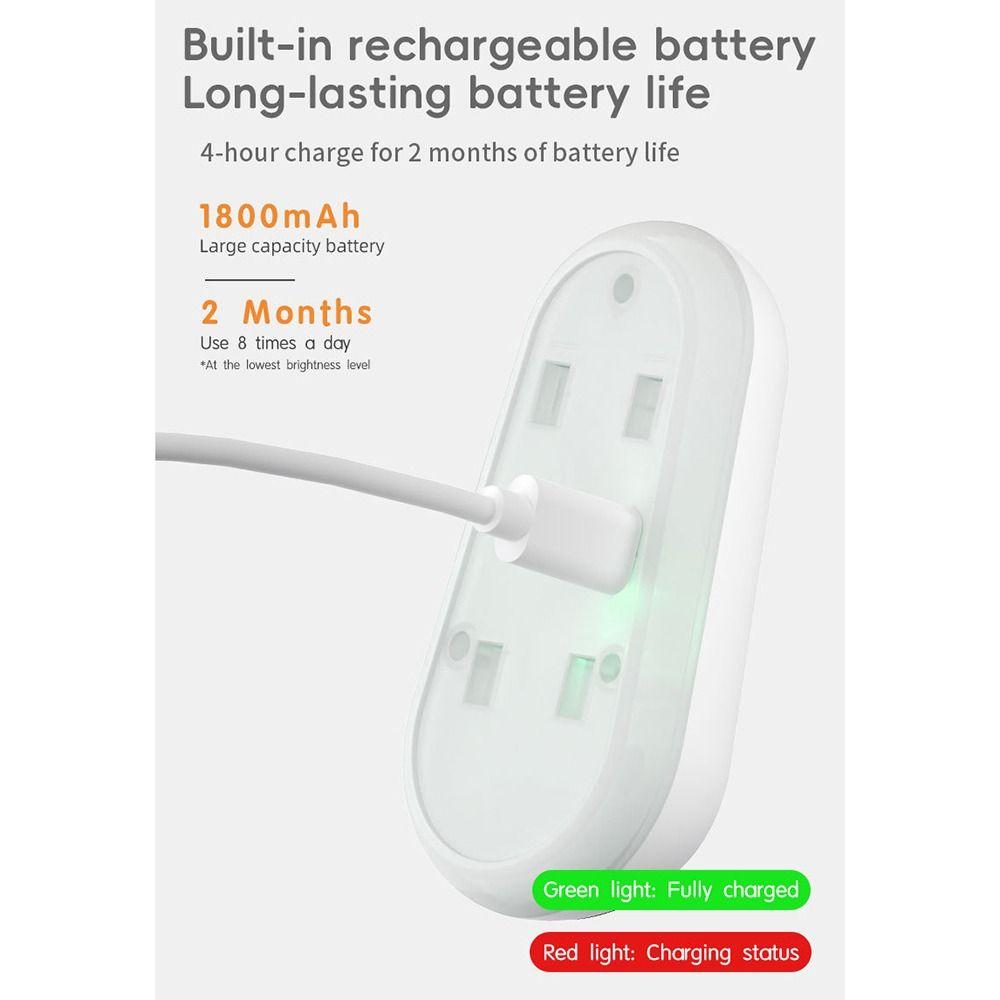 RGB Color Changing Toilet Lid Sanitizer Automatic UV Sterilization Toilet Sensor Light  Travel