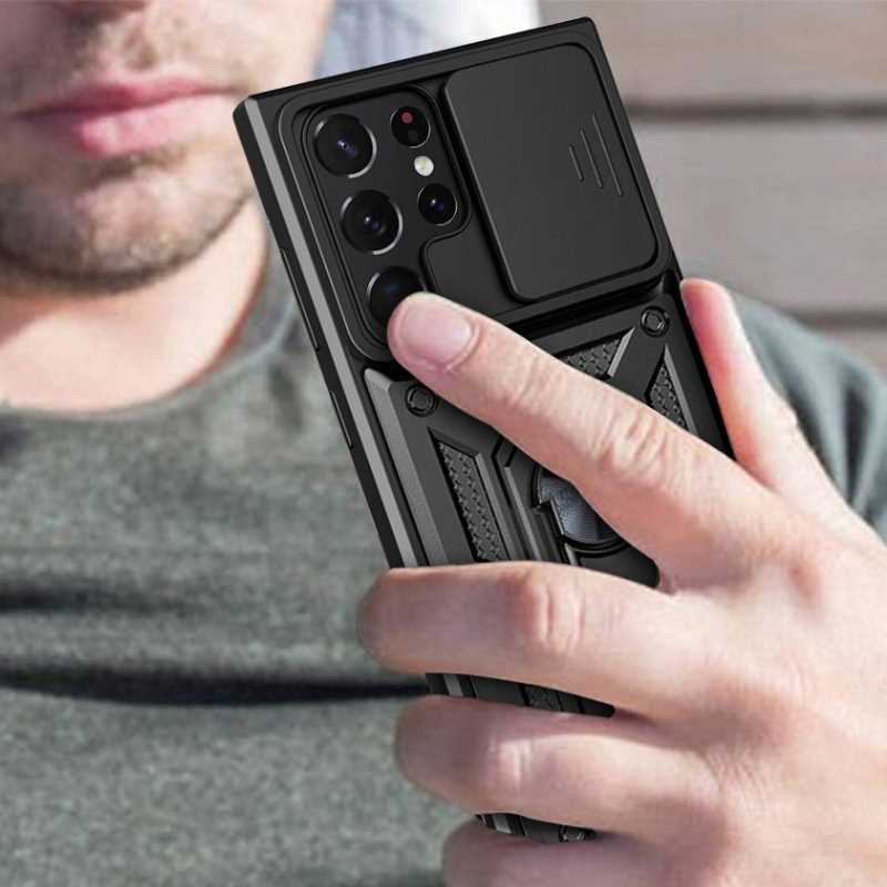 Sc Camring Galaxy S22 Ultra Svart