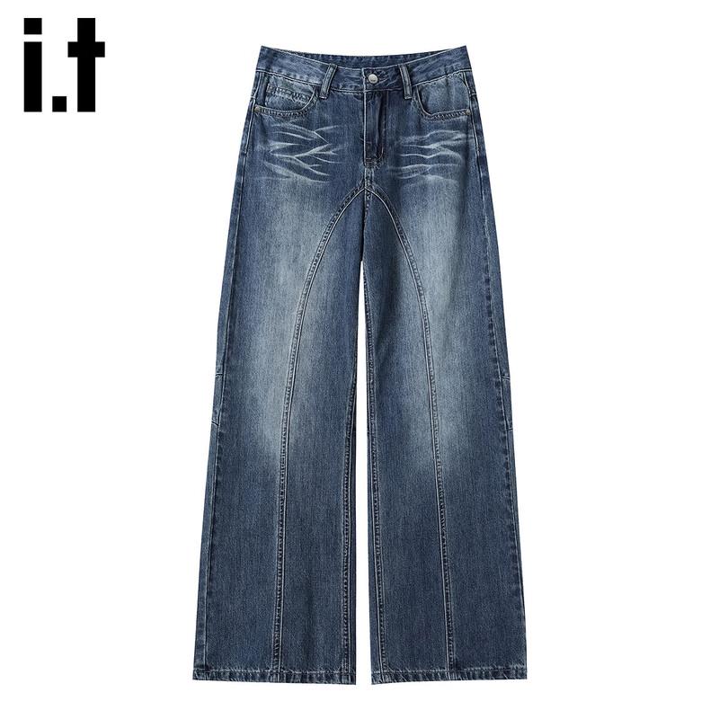 

izzue it Women s High-Waist Wide-Leg Jeans XL