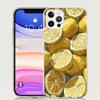 Summer Fruits Lemon Phone Case For iPhone 17 Air 16 15 Plus 11 14 Pro Max 13 Mini 12 7 8 + SE Pattern Art Customized Cover 17 Ai