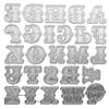 Alphabet Metal Cutting Dies Handmade Crafts DIY Scrapbooking Embossing Supplies for Children Kids Girls Boys