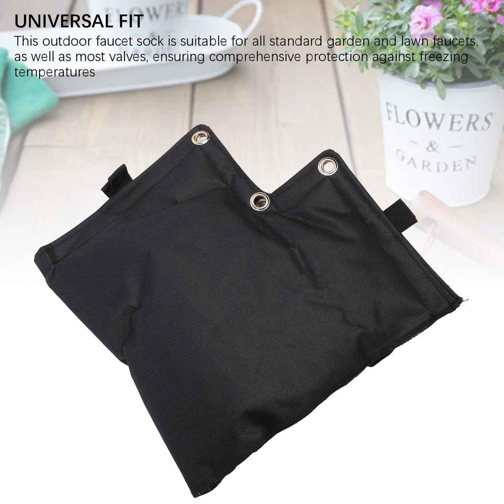 Outdoor Faucet Cover for Winter Freeze Protective Anti Frozen Thickened Insulated Water Proof