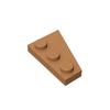 BRICKE 2x3 Left Wedge Plate Compatible with Lego 43723 MOC Building Block Parts