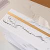 Creative Marbling Tissue Container Decoration Stand Stylish Napkin Box for Desktop Hotel Tables Tops