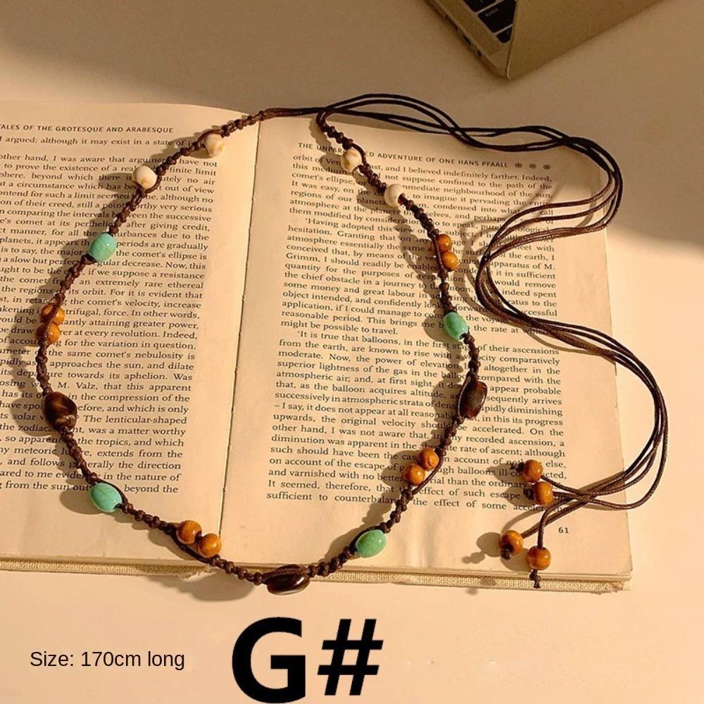 Retro Waist Chain Bohemian Ethnic Style Belt Strap New Jewelry Accessories  Beach