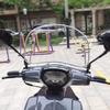 Clear Motorcycle Windshield Clear Wind Deflector Front Screens Fashion Appearance Motorcycle Accessories For Electric Motorcycle