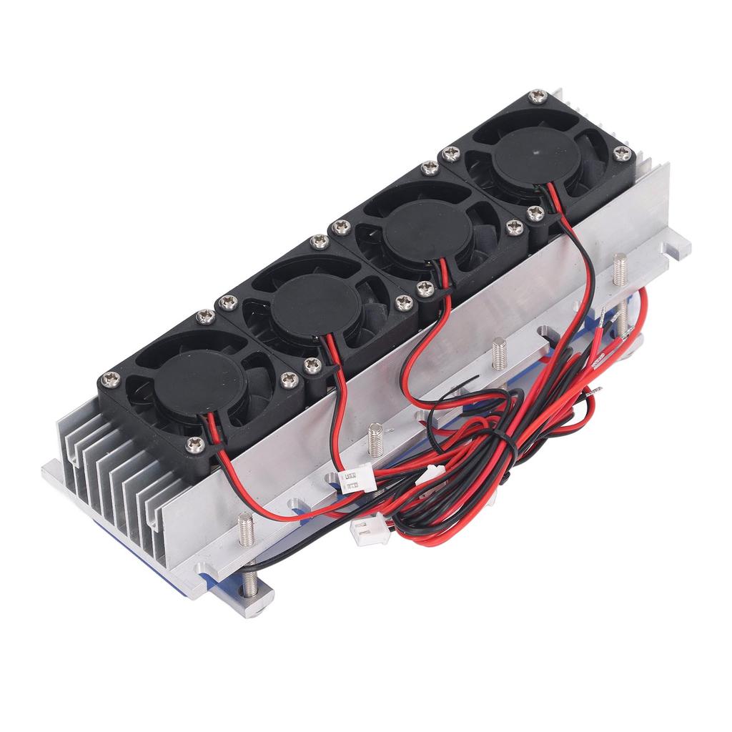 DC12V 30A 288W Refrigeration Cooling System Kit Fast Cooling Energy Saving Quiet Semiconductor Cooler for AC