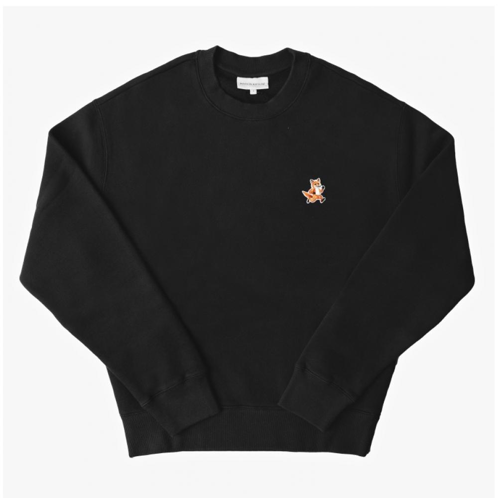 MaiSon KitSune Mm00313km0307 P199 Speedy Fox Patch Men S SweatShirt