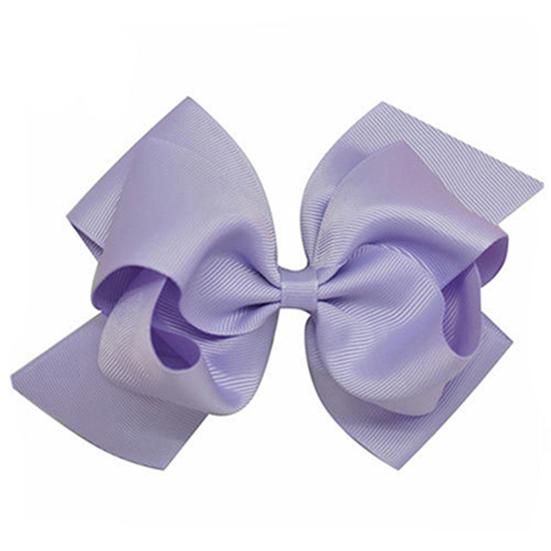 1Pc Girls Large Double Layers Hairbow Hair Bow Grosgrain Ribbon Clip Hairpin
