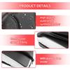 Universal For Harley Yamaha Honda Suzuki Kawasaki Chopper Motorcycle Driver Backrest PU Leather Cushion Pad With Storage Pouch