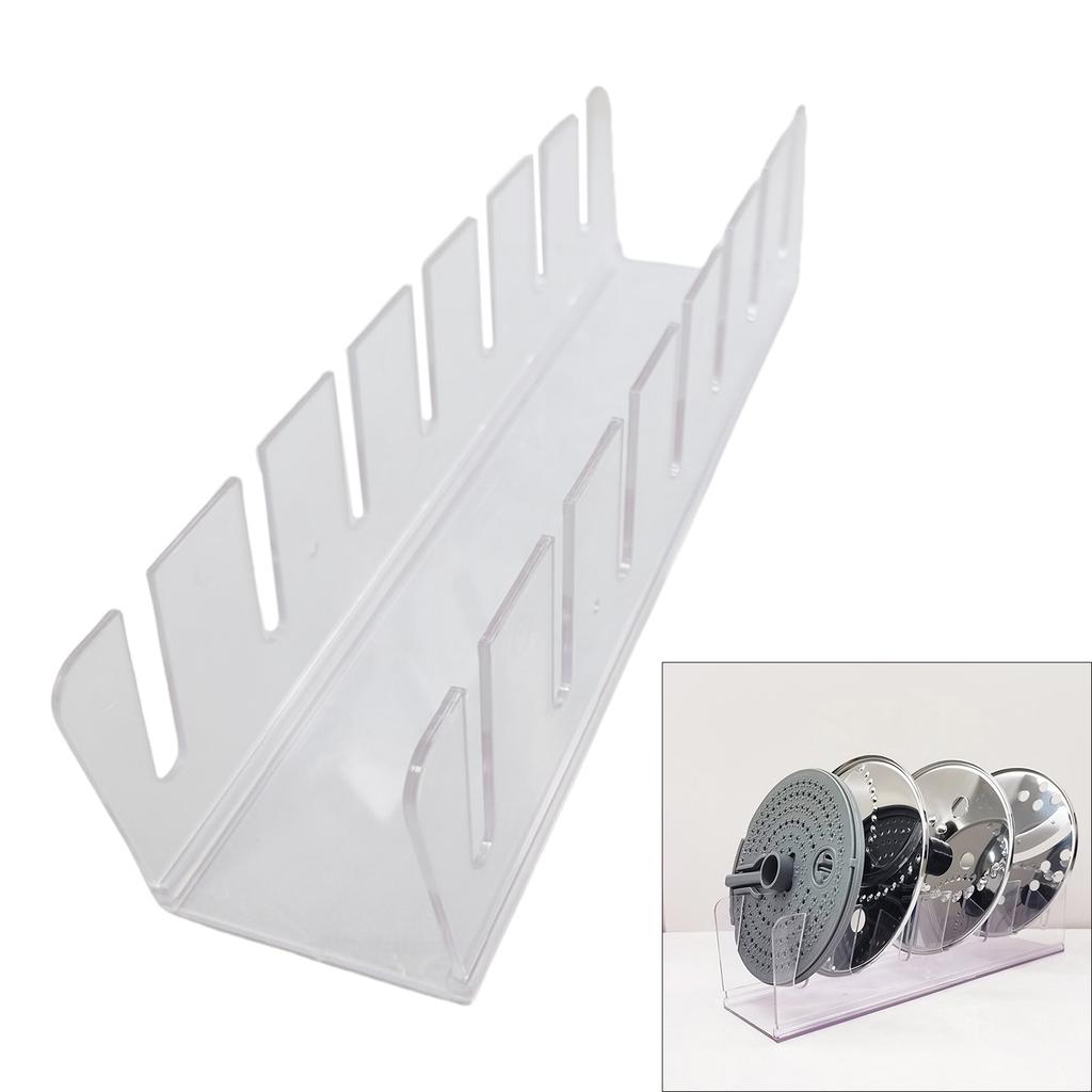 Cutting Head Storage Rack Practical Display Holder Suitable for Efficient Organization In Kitchen and Safe Handling