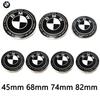 Car Hood Front Rear Trunk Emblem Hub Center Cap Steering Wheel Sticker For BMW G01 G20 F30 E36 E46 X6 M4 E60 E93 E87 X1 X3 X5 X6 rvsh75