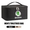 AAFO1 Travel Cosmetic Organizer Toiletry Case Wash Pouch Zipper Storage Bag For Skoda octavia a5 a4 mk1 2 fabia superb rapid mk3 yeti