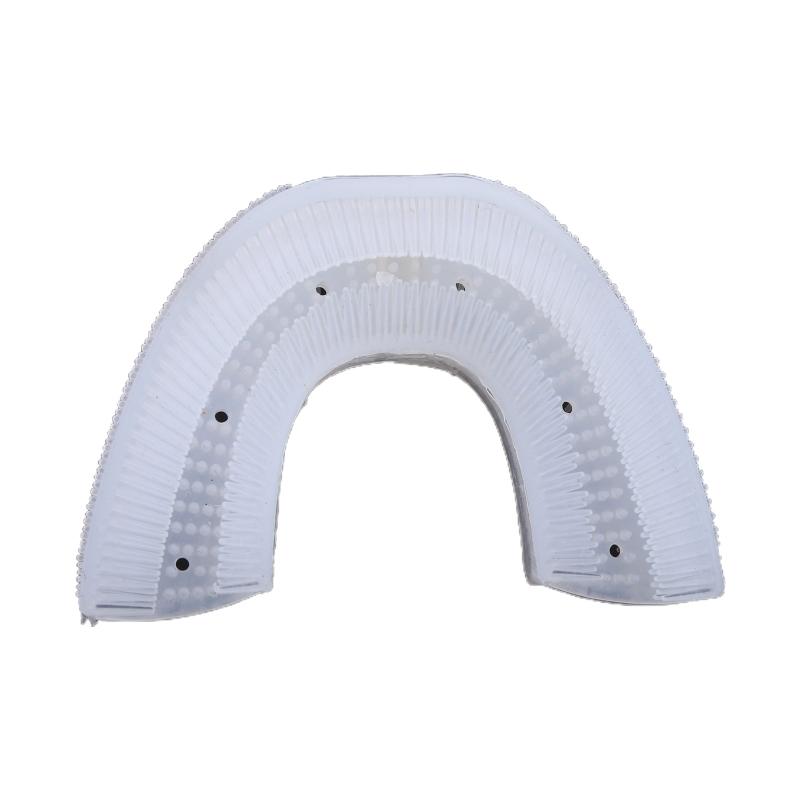 

Сменная U-образная силиконовая головка для 360 автоматической зубной щетки, электрическая зубная щетка для взрослых и детей белый