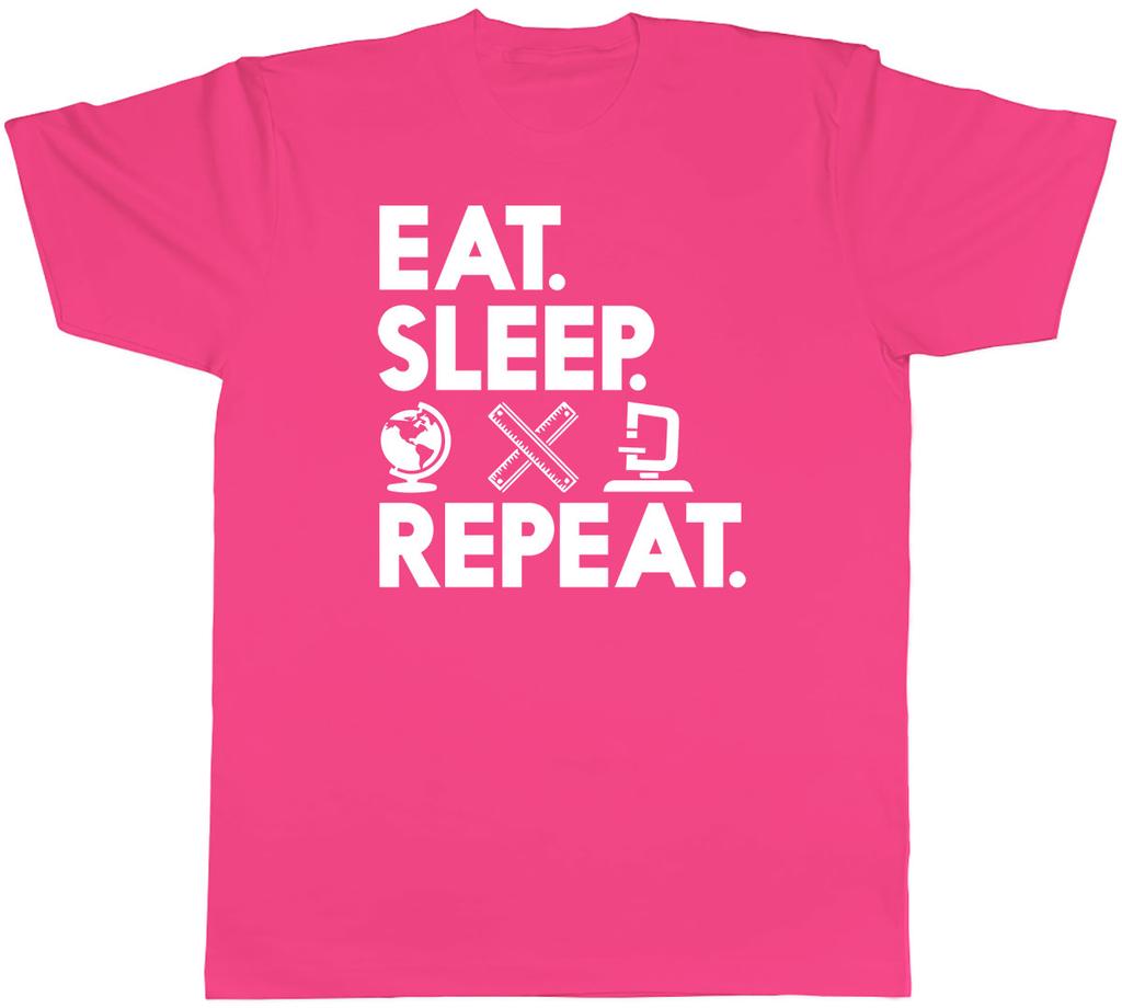 Eat Sleep Teaching Repeat Unisexs Unisex TShirt Tee