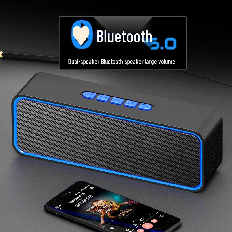 Portable Multifunctional Bluetooth Speaker with Subwoofer