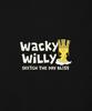 WACKY WILLY Kiki Travel Series Racing T-Shirt Black