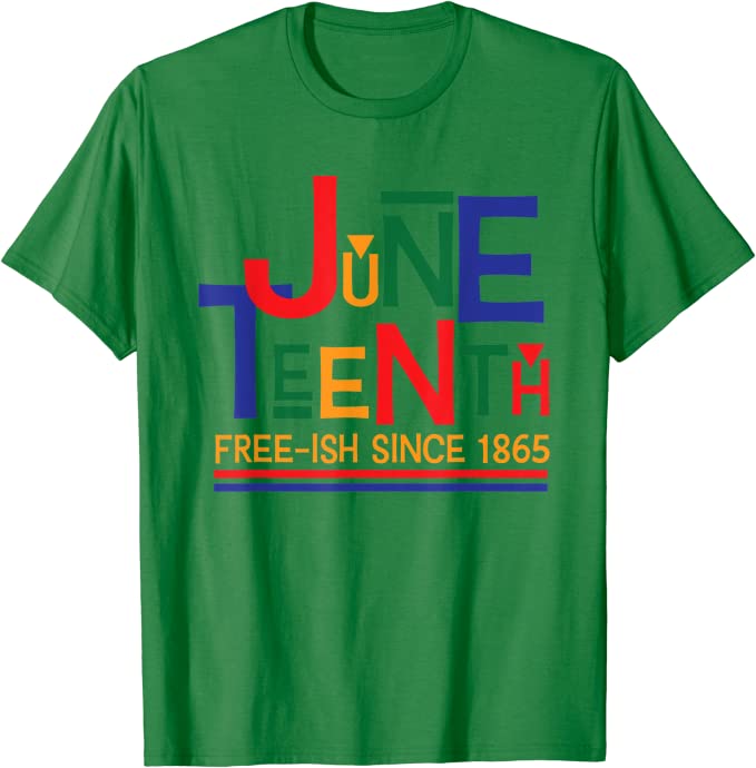 Its The Juneteenth for Me Freeish Since 1865 Independence Day TShirt Black Pride with Pan African Flag Graphic Tee Tops Gift