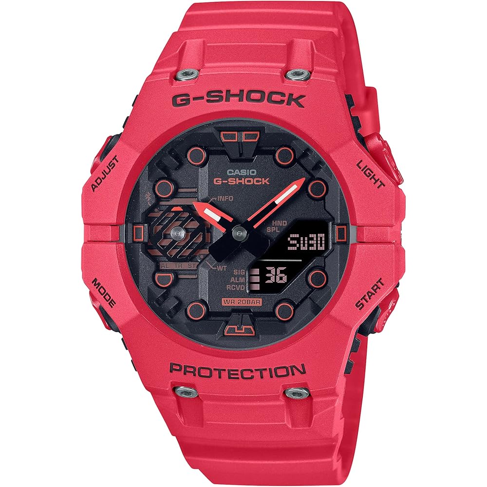Casio G-Shock GA-B001-4A Men s Watch Red Analog-Digital Display Shock Resistant