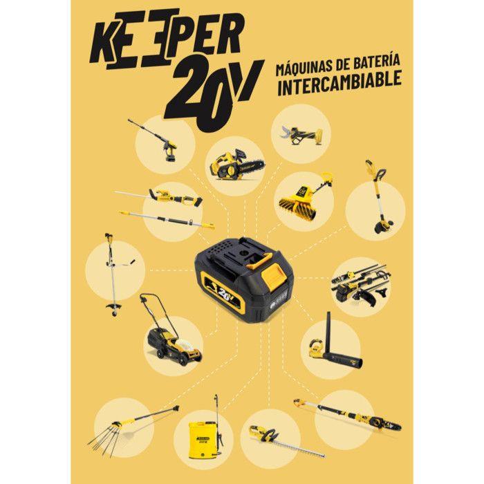 Batterie Lithium - GARLAND - Keeper 20V - 4Ah - Jaune - Garantie 3 Ans
