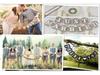 JUST MARRIED Fishtail Wedding Banner - Photo Props & Party Decoration
