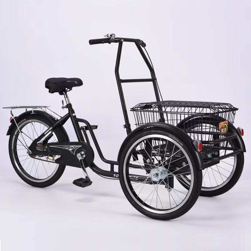 Cross-Europe Dual Rider Donkey Bicycle: Tricycle, Mobility Scooter & Manual Shopping Cart