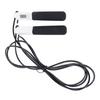Training Skipping Rope Black Thickened Countable Universal Jump Rope for Burning Fat Fast Losing Weight