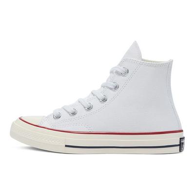 Chuck 70 Vintage Plátené Vysoké PS Biela Granátová Detské Tenisky Egret 368984C