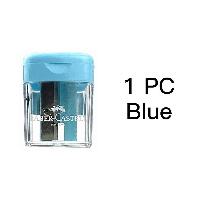 FABER-CASTELL Macron Color Single-Hole Pencil Sharpener Compact Portable Sharpener for Art Students Pencil Sharpening Tool