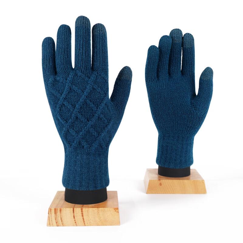 REACH STAR Winter Pineapple-Knit Touchscreen Gloves