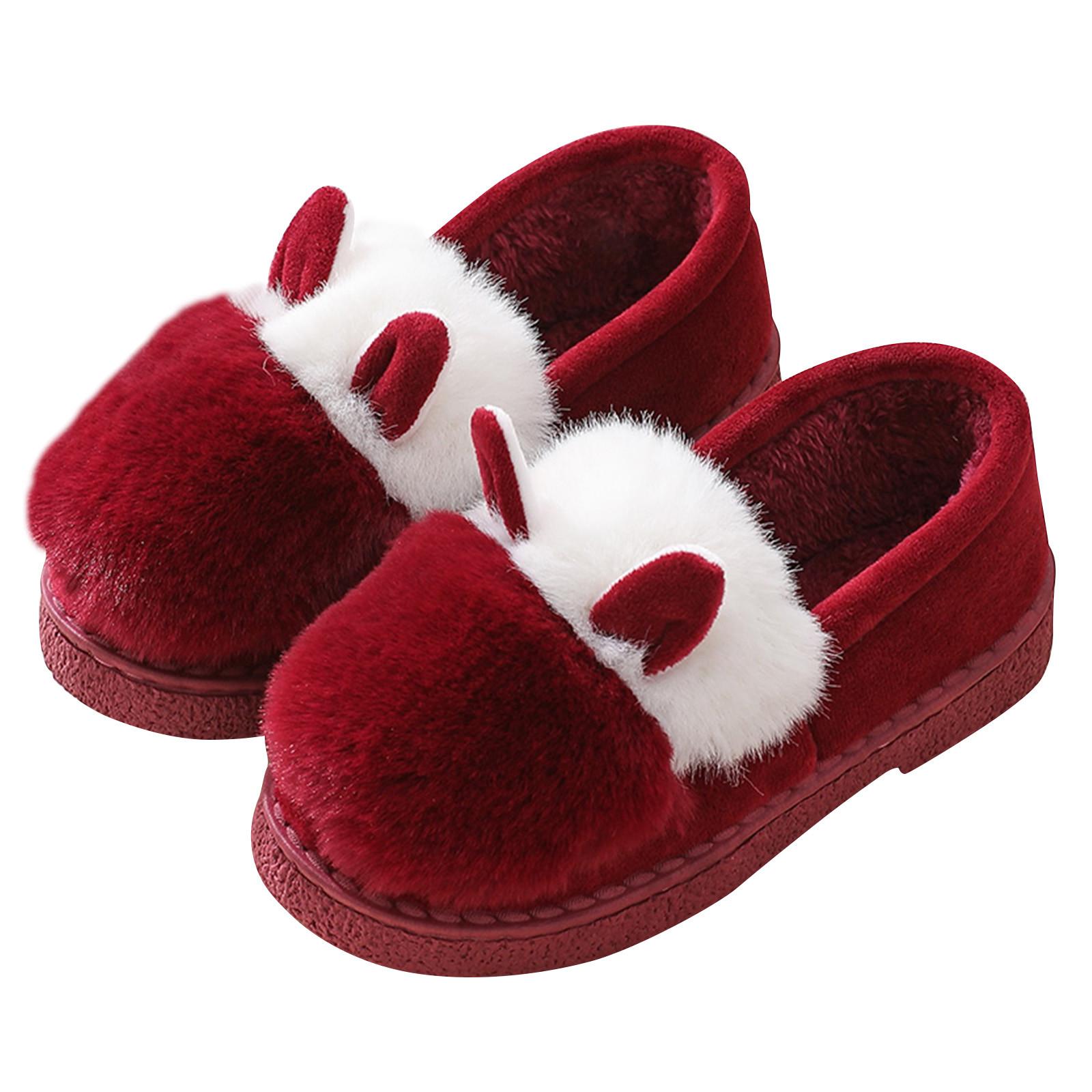 Хлопковые тапочки на каблуке с овечьими ушками и кроличьей шерстью — фото 6