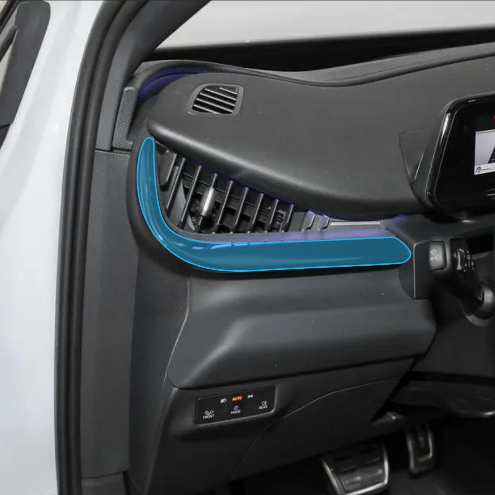 Car Interior TPU Protective Film for Volkswagen Unyx 2025-UP Center Dashboard Screen Navigation Anti-scratch Pre-cut PPF Sticker