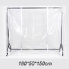 1.8M Dust Bag Household Clothing Rail Cover Coat Garment Dress Suit Bags Clothes Dustproof Hanger Storage Protector
