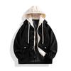 Frühlings- und Herbst Herren Lässige Lockere Kapuzen-Baseballjacke
