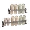 Modern Space Aluminum Wall Mount Shoe Rack With Waterproof Design For Bathroom And Kitchen Storage