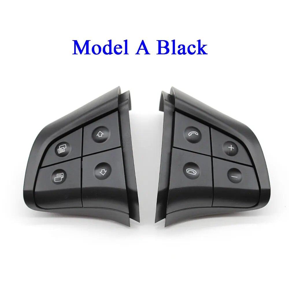 W164 W245 W251 Svart rattbryter Kontrollknapper Bil multifunksjonsnøkler Montering For Mercedes Benz GL ML RB Class