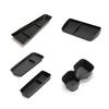 1PC Car Storage Box for BYD Seagull 2025, Water Cup Holder, Rear Screen Organizer,Wireless Charging Mat,Rear Armrest
