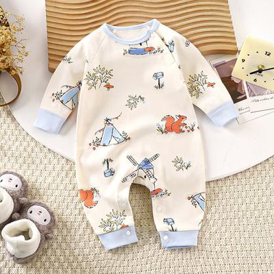 Baby Romper Winter Pajamas Sleepwear for Infant Boys Girls Cute Bodysuit