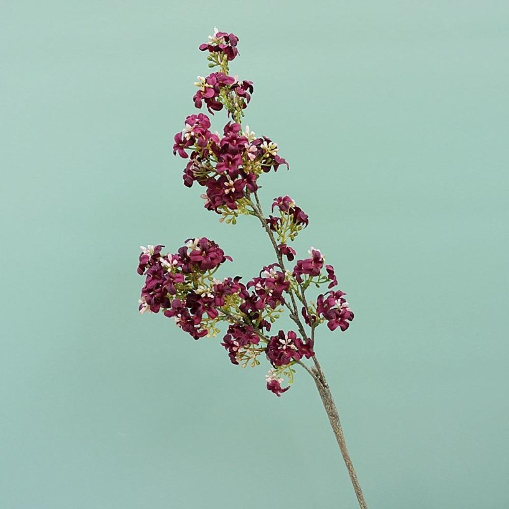 Luxury Artificial Thyme Flower Retro Fake Flower Thyme Flower Branch  Fall Decorations