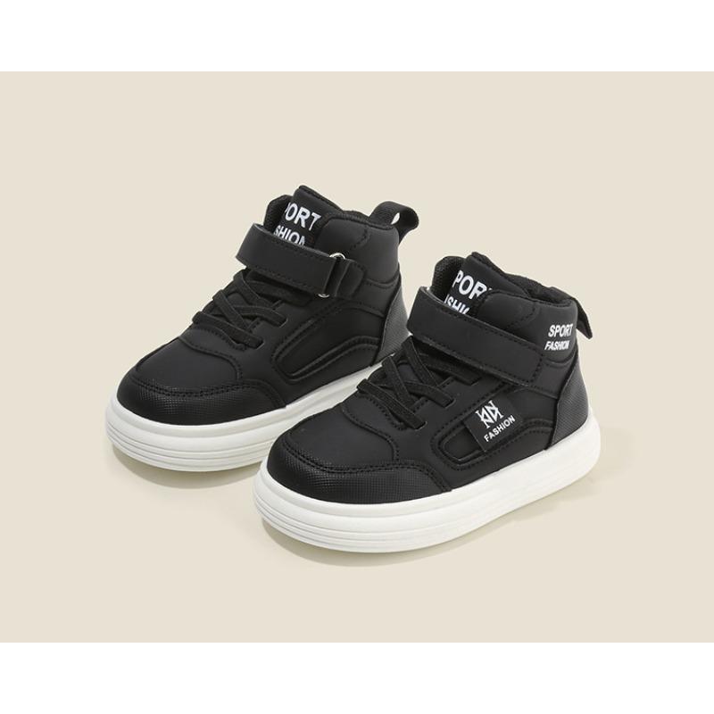 Kids Unisex High Top Platform Casual Sports Breathable Soft Sole Sneakers
